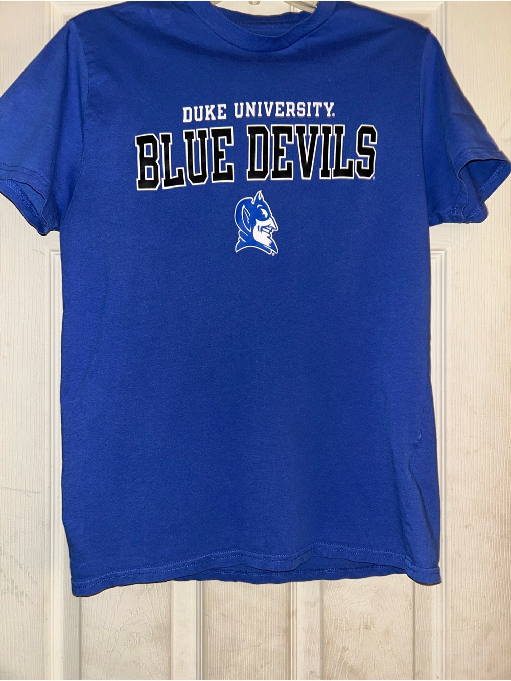 Duke University Blue Devils Men's Royal Blue Graphic Tee